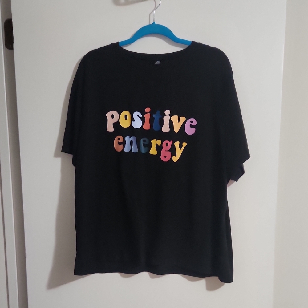 Black Positive Energy Women's Teacher Tee